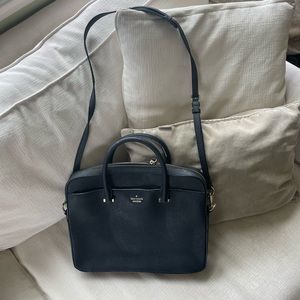 Kate Spade 13 Inch Saffiano Laptop Bag Black
